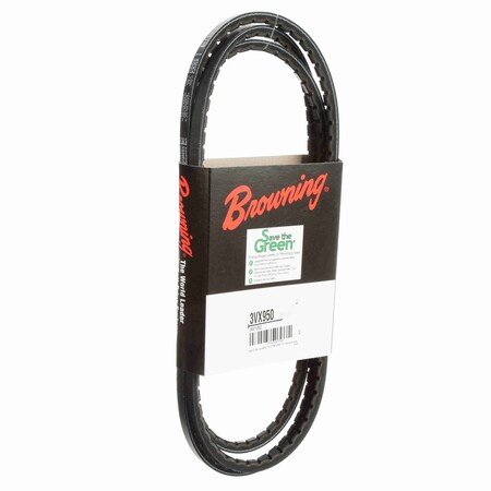 Browning EPDM Notched Belt 98% Efficient 3VX950